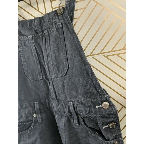 Lucky Brand Women's Denim Jean Boyfriend Overalls Purple  Size XS - Picture 5 of 10